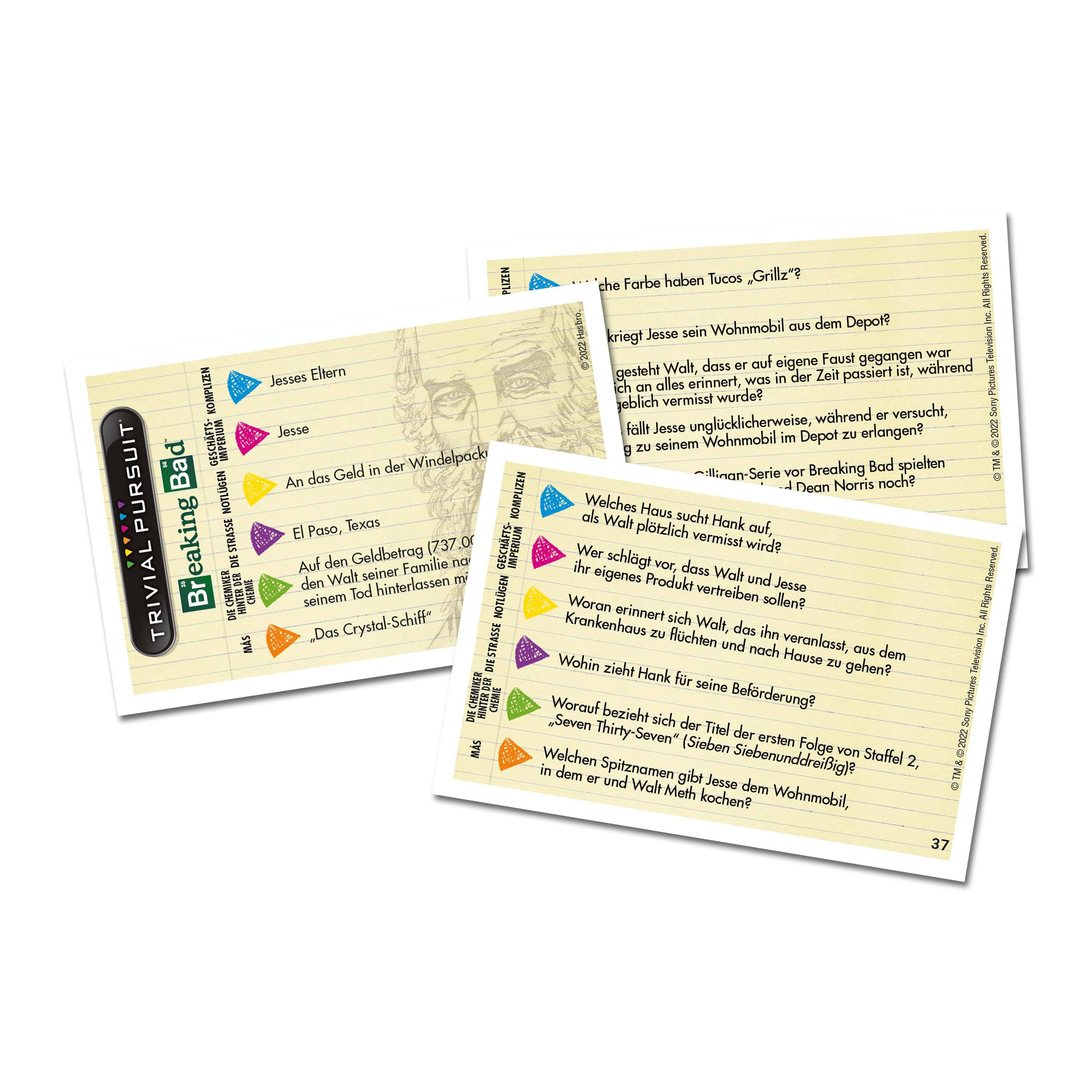 Trivial Pursuit - Breaking Bad + Top Trumps Kartenspiel BUNDLE Gesellschafsspiele