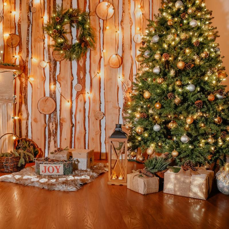 LED 180CM Künstlicher Weihnachtsbaum Tannenbaum Grün PVC Nadeln Dekobaum für Weihnachten-Dekoration mit Lichterkette, mit 860 Spitzen