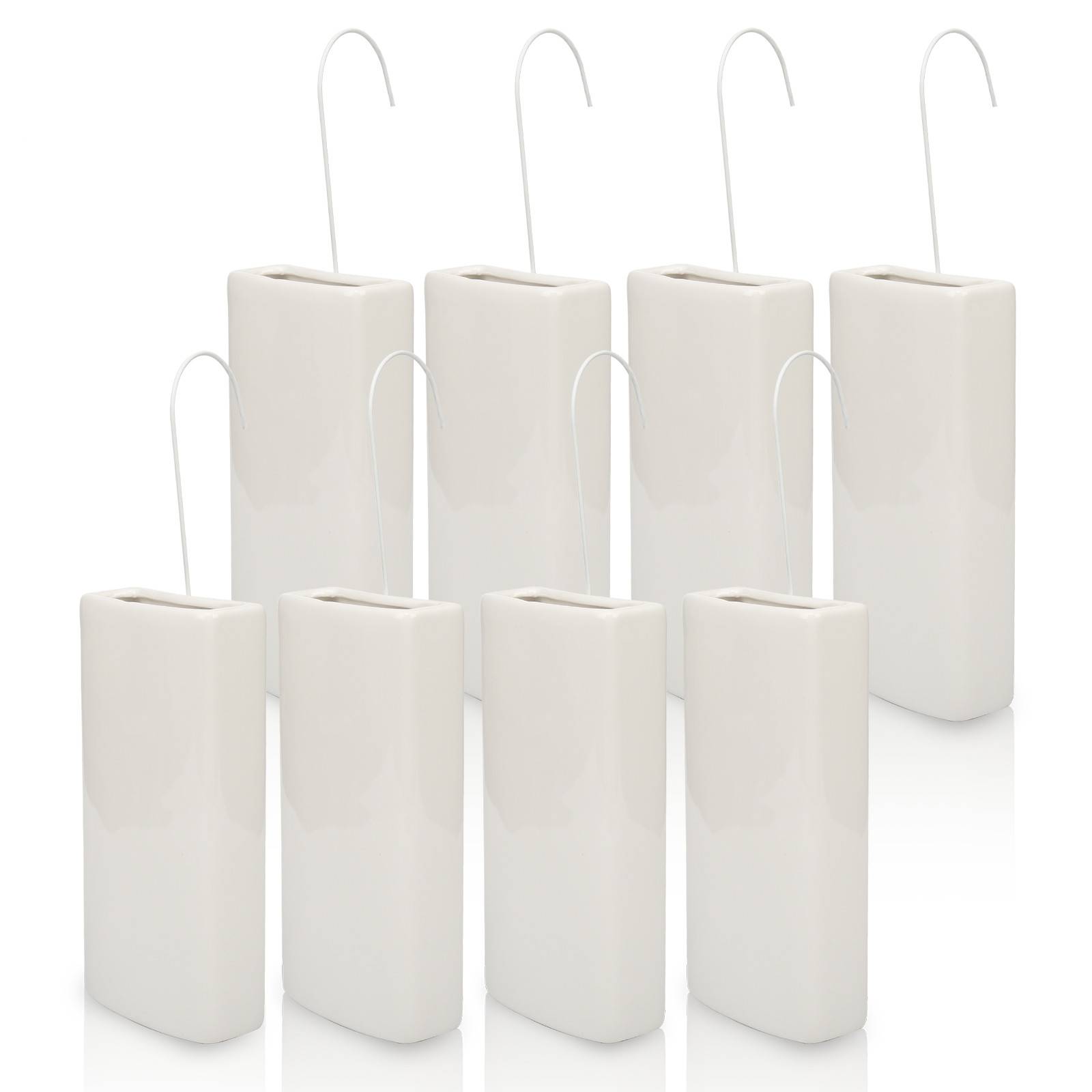 Luftbefeuchter Heizung 8er Set 400ml Keramik Set Heizkörper Verdunster Verdampfer