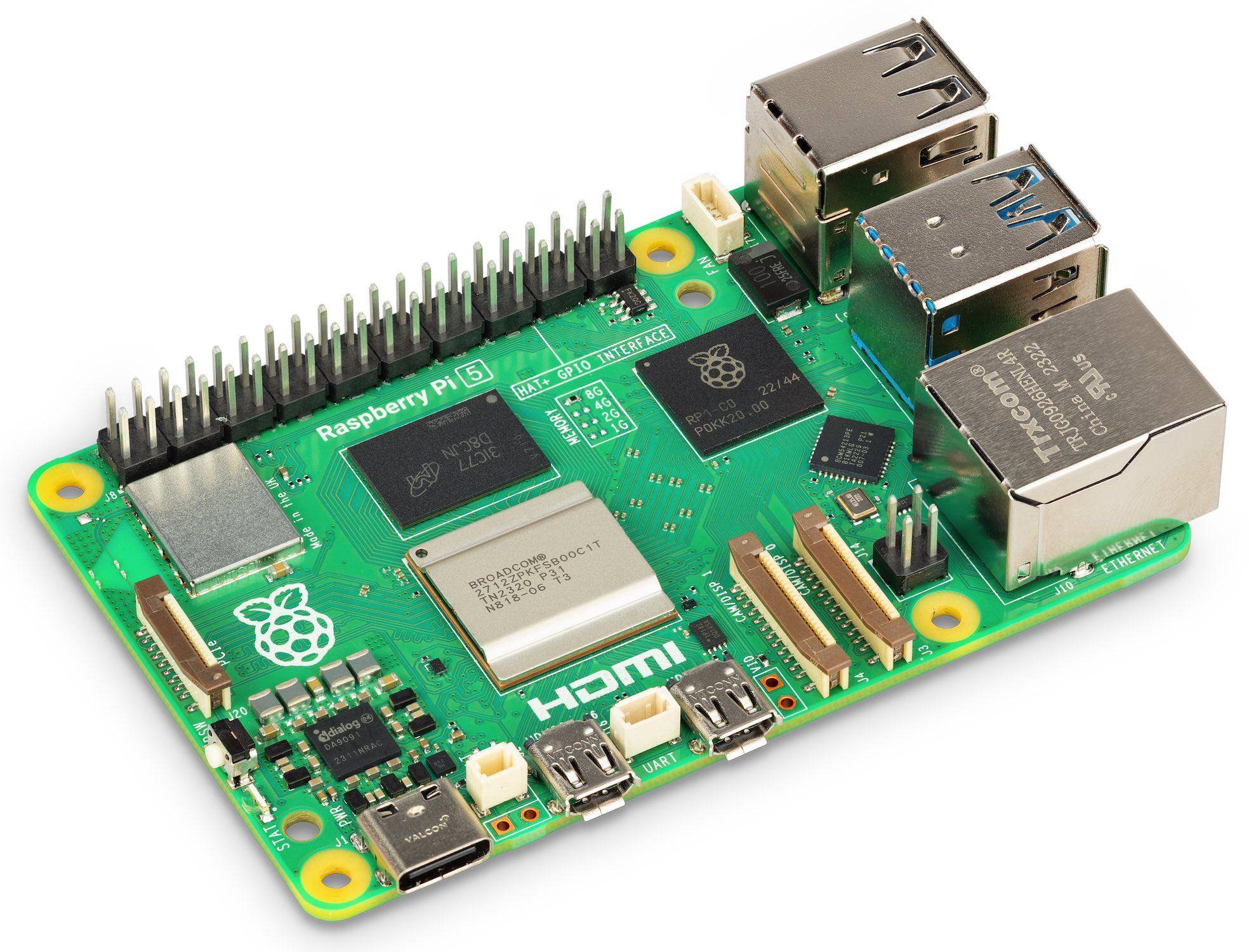 Raspberry Pi 5, 16GB RAM, Active Cooler Kit
