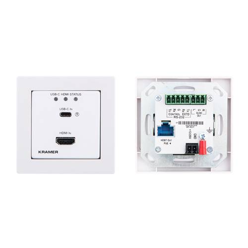 KRAMER WP-20CT/EU-80/86(W) - 4K UHD Automatik HDMI-Umschalter/Transmitter über HDNaseT (4K@60Hz | 4:2:0 |