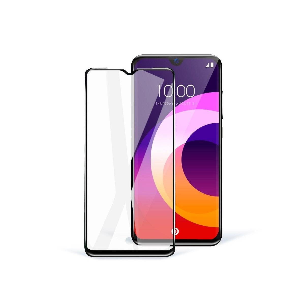 Full Covered Hybrid Glass kompatibel mit Xiaomi Redmi Note 14 Pro 5G Premium Tempered Glas Anti-Finger