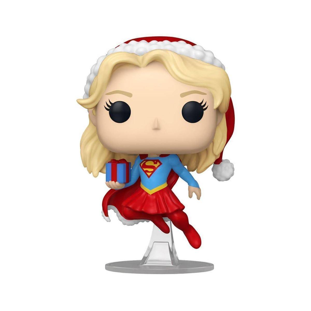 FK80031 - DC Comics POP! Heroes Vinyl Figur Holiday 24- Supergirl 9 cm