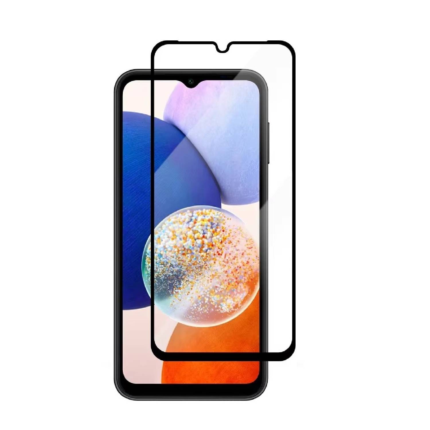 2x 9H Panzerglas für Samsung Galaxy A15 FULL COVER 3D KLAR echtes Tempered Glass Panzerfolie Displayschutz Schutzglas Hartglas Schutzfolie