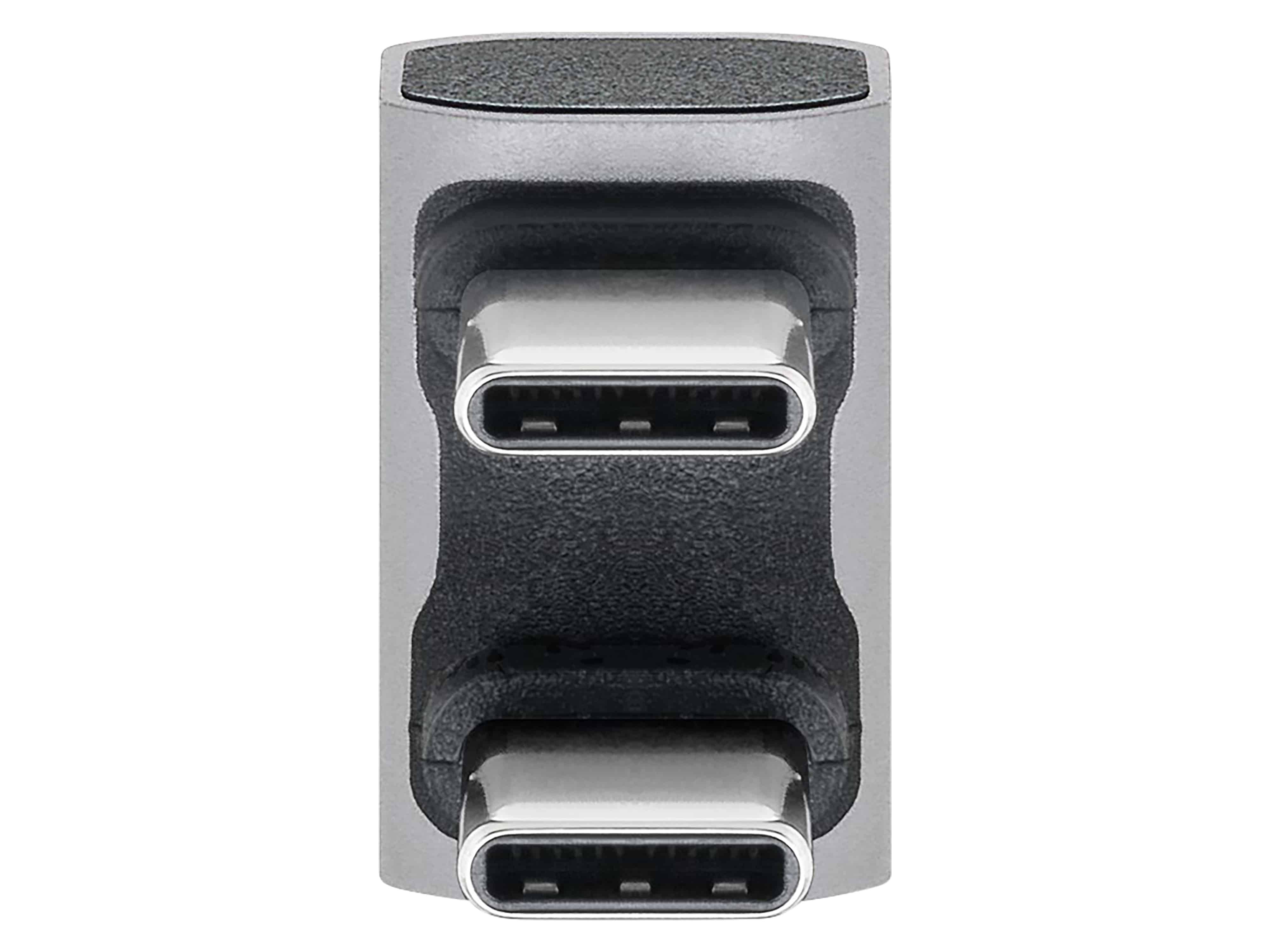 Wentronic goobay - USB-Adapter - 24 pin USB-C (M) gewinkelt zu 24 pin USB-C (M)