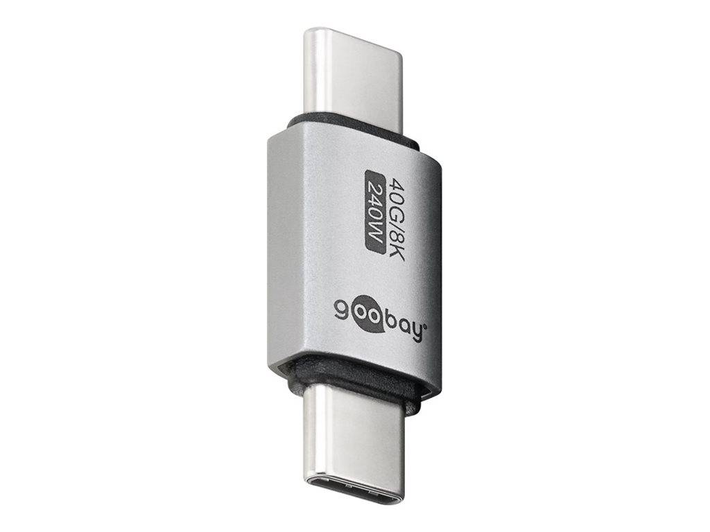 Wentronic goobay - USB-Adapter - 24 pin USB-C (M) zu 24 pin USB-C (M)