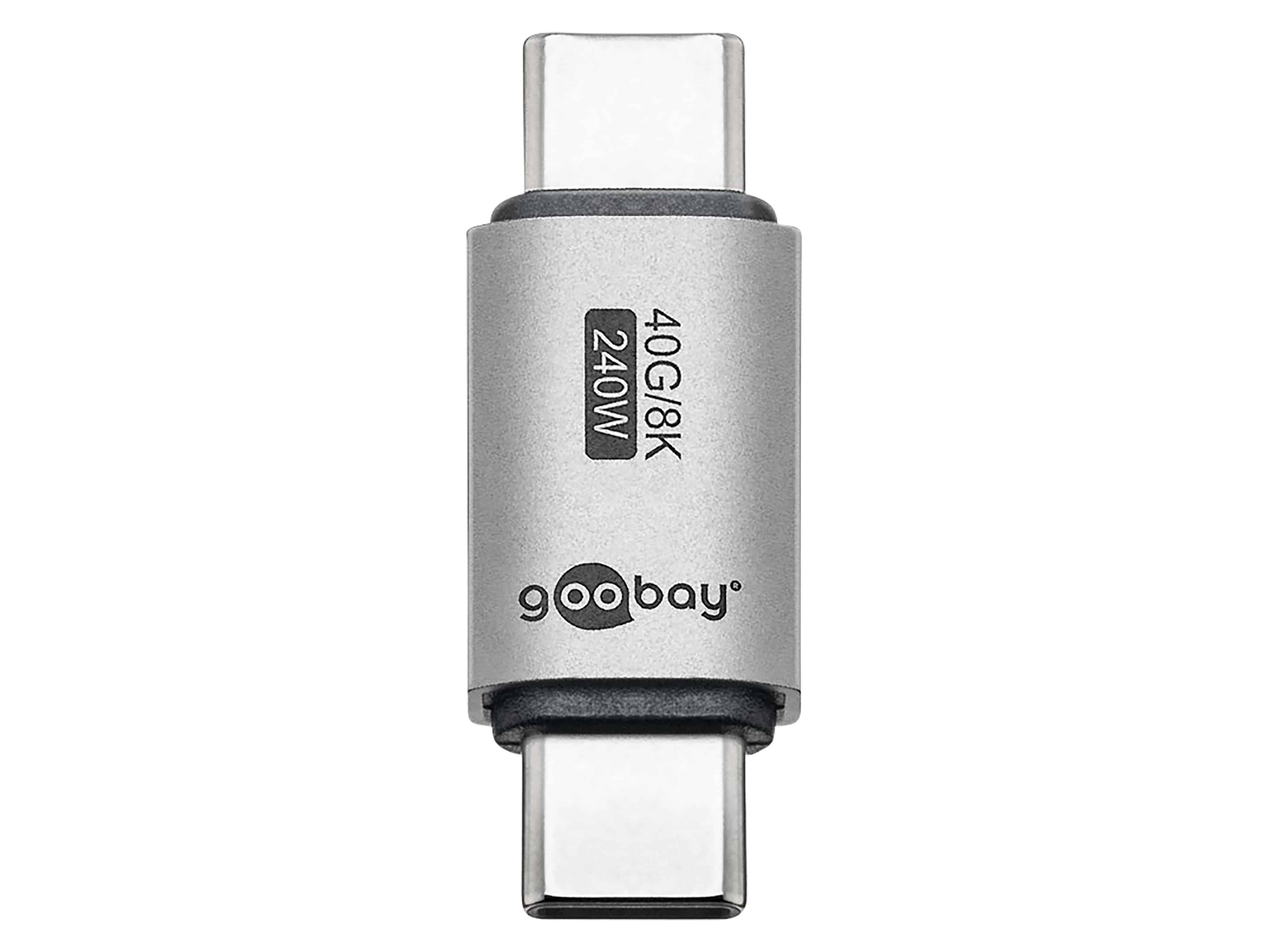 Wentronic goobay - USB-Adapter - 24 pin USB-C (M) zu 24 pin USB-C (M)