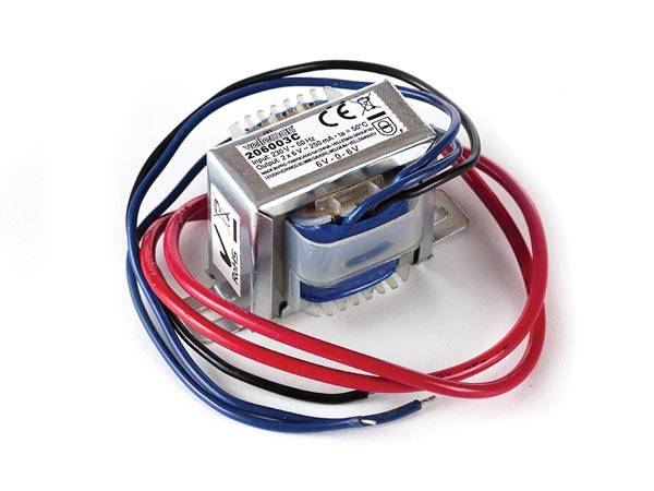 Velleman - 206003C - Transformator, offene Bauart 3.6 VA 2 x 6 V~ 250 mA max.