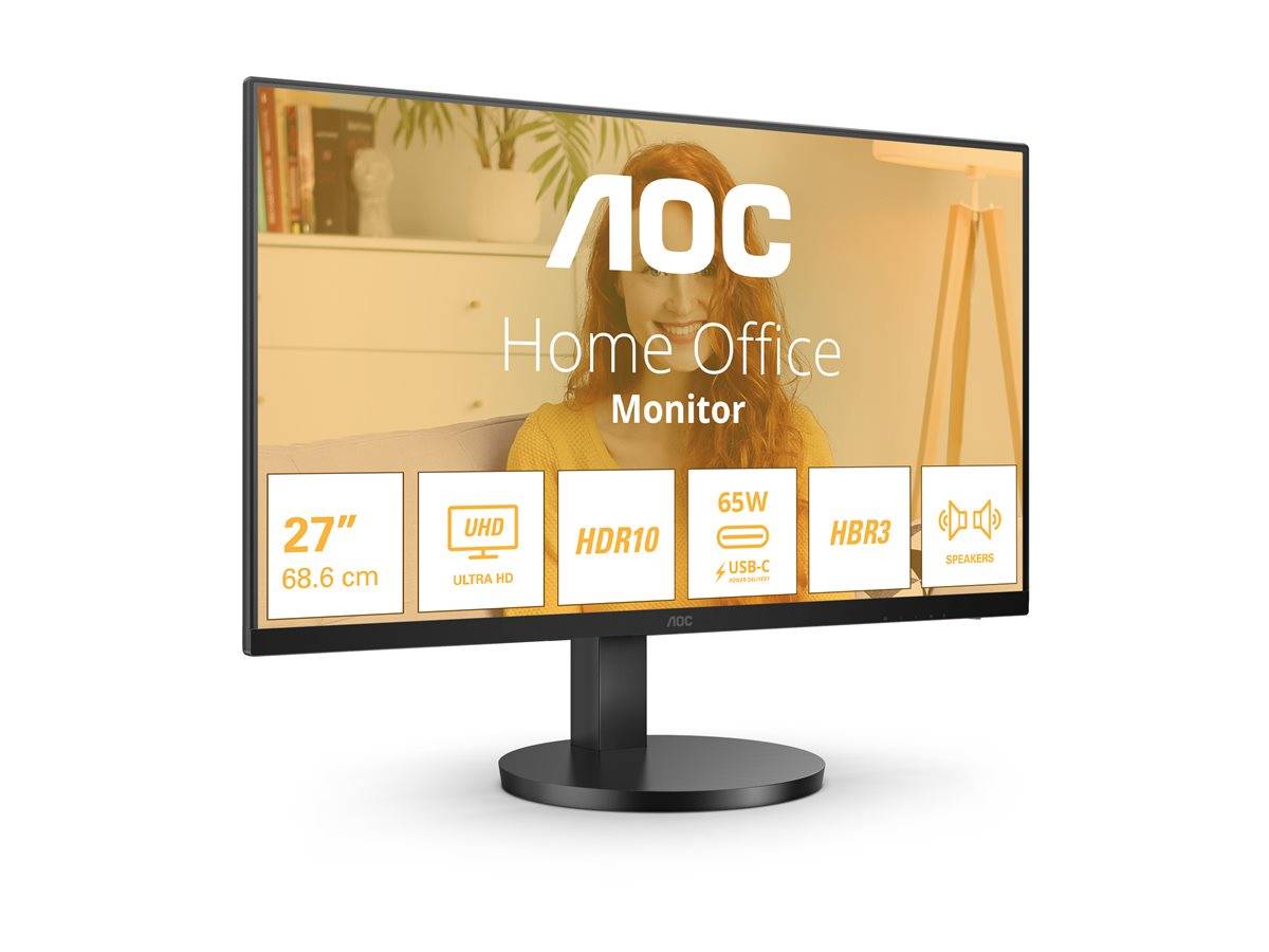 AOC LED-Monitor B3 U27B3CF - 68.6 cm (27) - 3840 x 2160 4K UHD