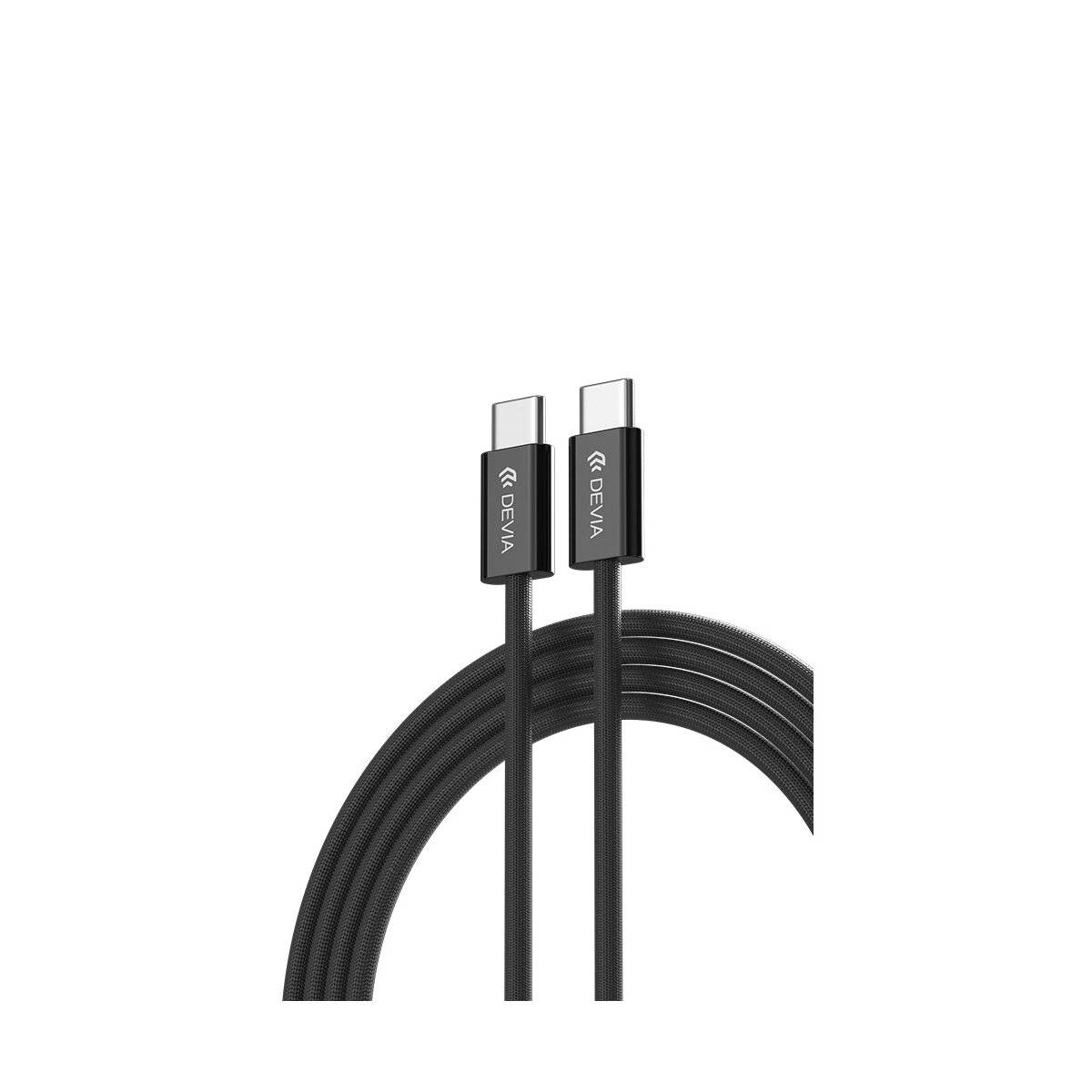 Ladekabel Smart EC325 PD USB-C - USB-C 1,0 m 60W 3A schwarz - Datenkabel 1 m Schwarz
