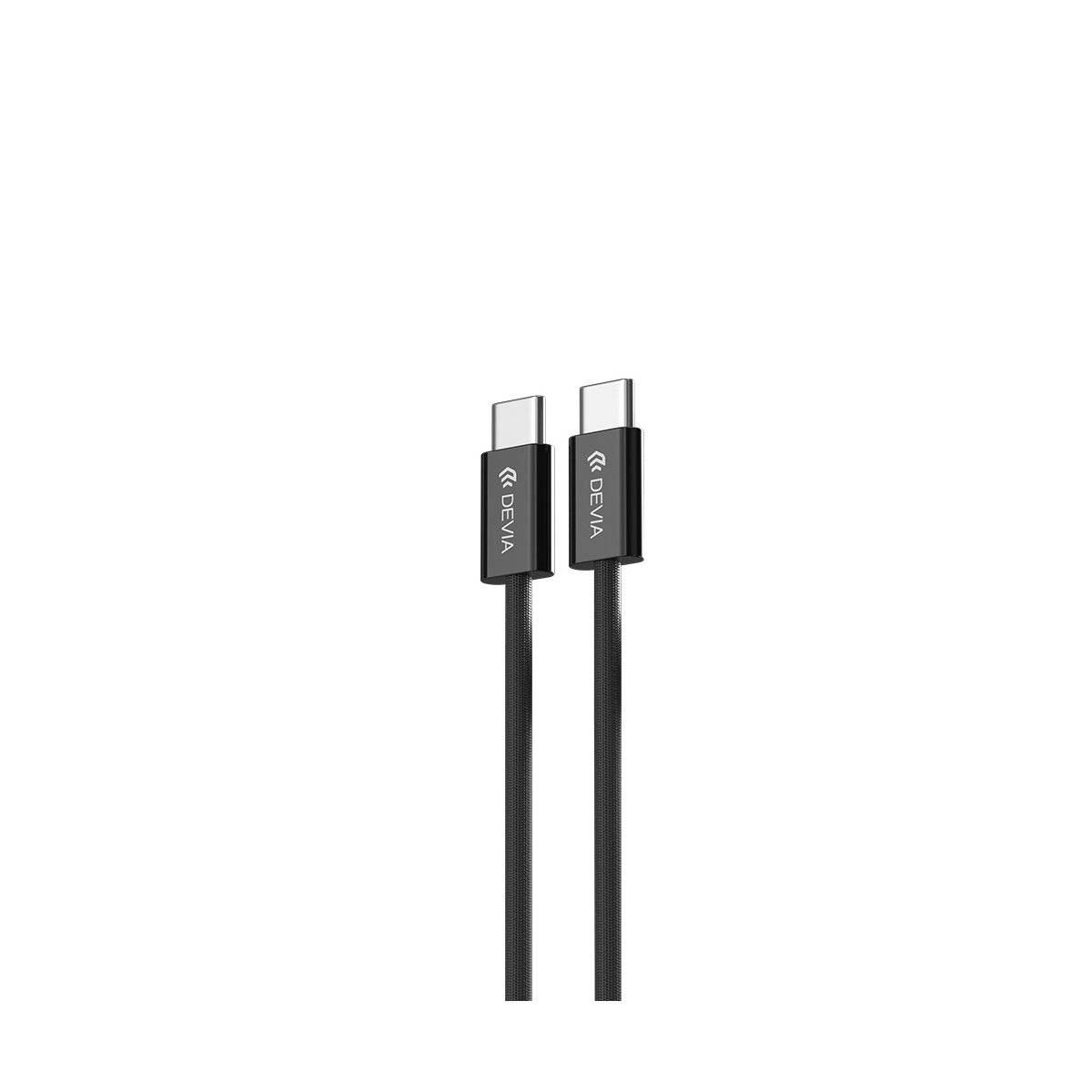 Ladekabel Smart EC325 PD USB-C - USB-C 1,0 m 60W 3A schwarz - Datenkabel 1 m Schwarz