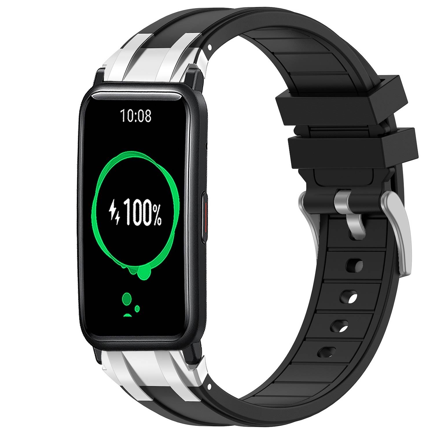 Für Honor Watch ES 20mm Schnellwechsel Silikon Armband Metallschließe