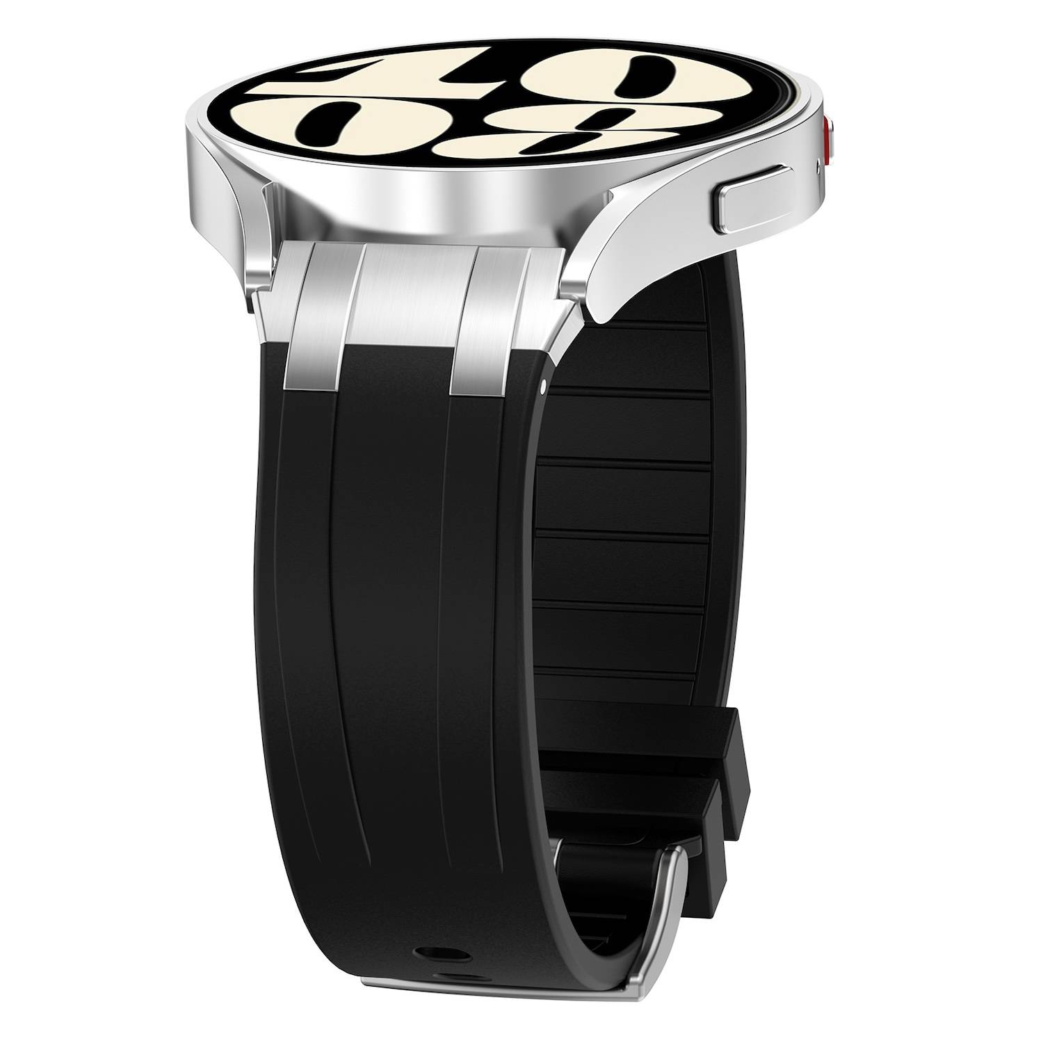 Für Honor Watch ES 20mm Schnellwechsel Silikon Armband Metallschließe