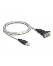 Delock Adapter USB 2.0 Typ-A zu 1 x Seriell RS-422/485 Stecker mit 6 Pin Terminalblock 5 V 6-polig