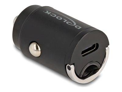DELOCK Mini Kfz Ladeadapter USB Type-C PD 3.0 mit 30 W