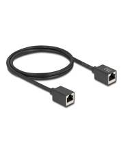 Delock Netzwerk Verlängerungskabel Kupplung RJ45 Buchse zu Cat.6A S/FTP 1 m CAT 6a FTP SFTP 1 m