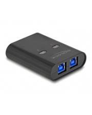 Delock USB 5 Gbps Switch für 2 PC an 1 Gerät