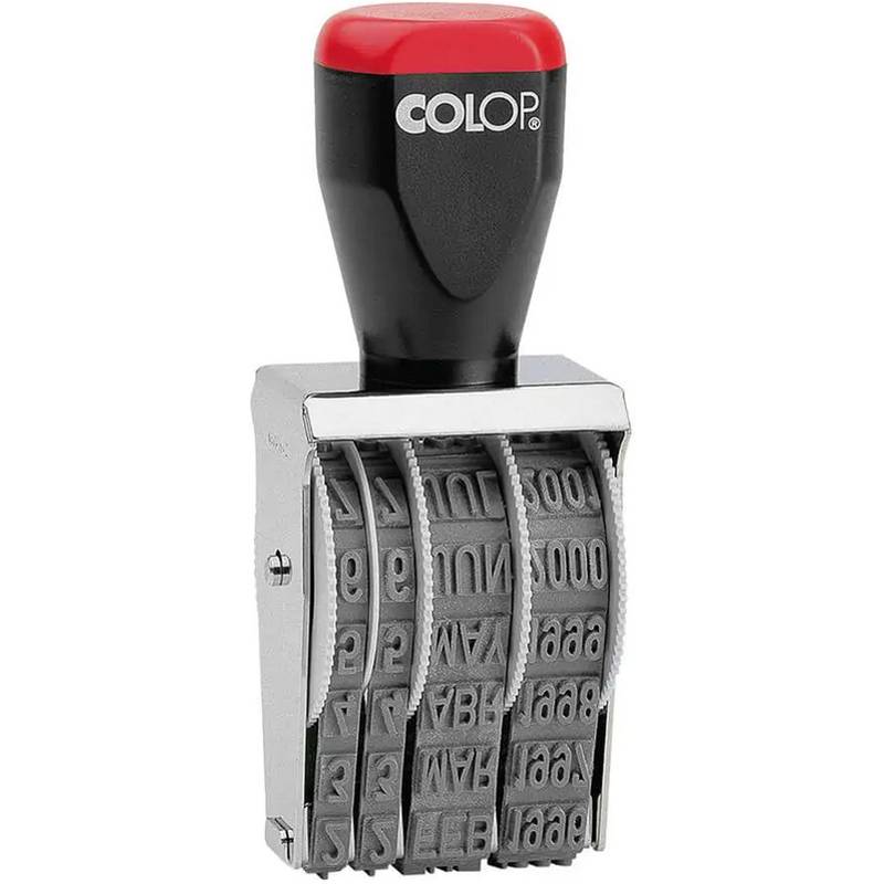 COLOP Datumstempel 07000, Monate in Buchstaben