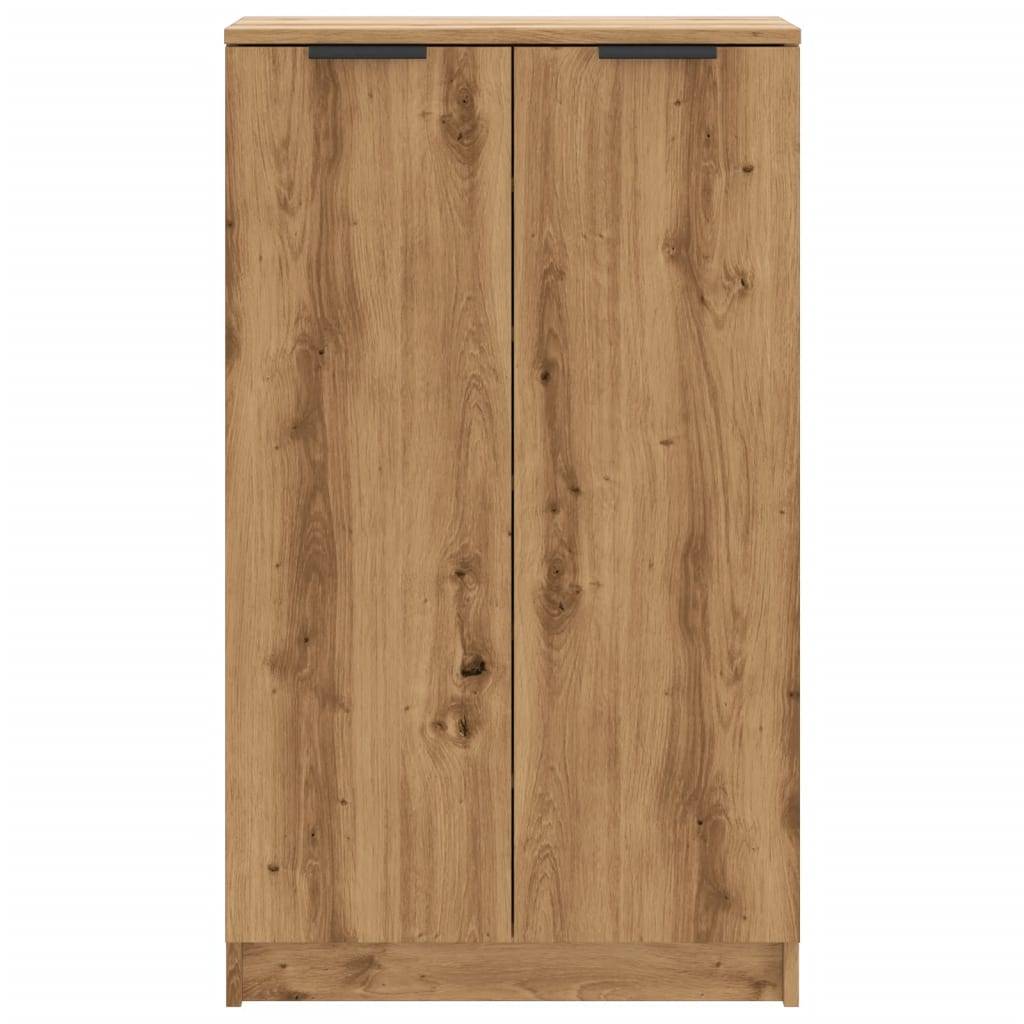 vidaXL Schuhschrank Artisan-Eiche 59x35x100,5 cm Holzwerkstoff
