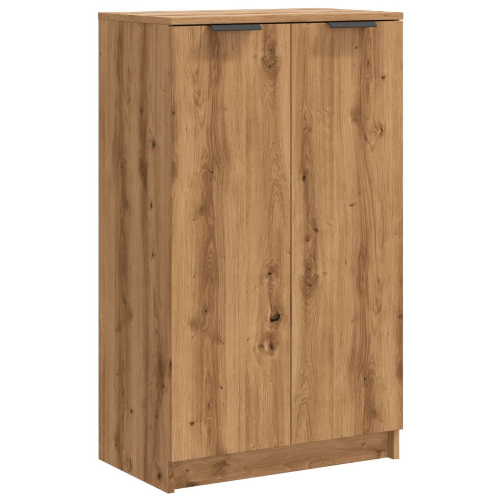 vidaXL Schuhschrank Artisan-Eiche 59x35x100,5 cm Holzwerkstoff