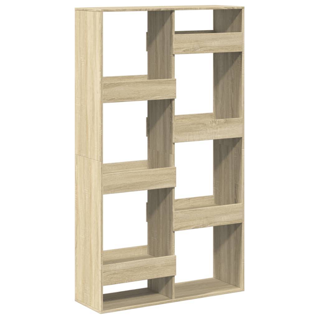 vidaXL Bücherregal Sonoma-Eiche 100x33x175 cm Holzwerkstoff