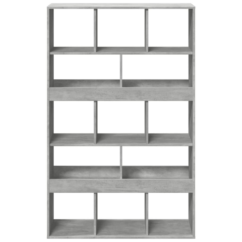 vidaXL Raumteiler Betongrau 100x33x156,5 cm Holzwerkstoff
