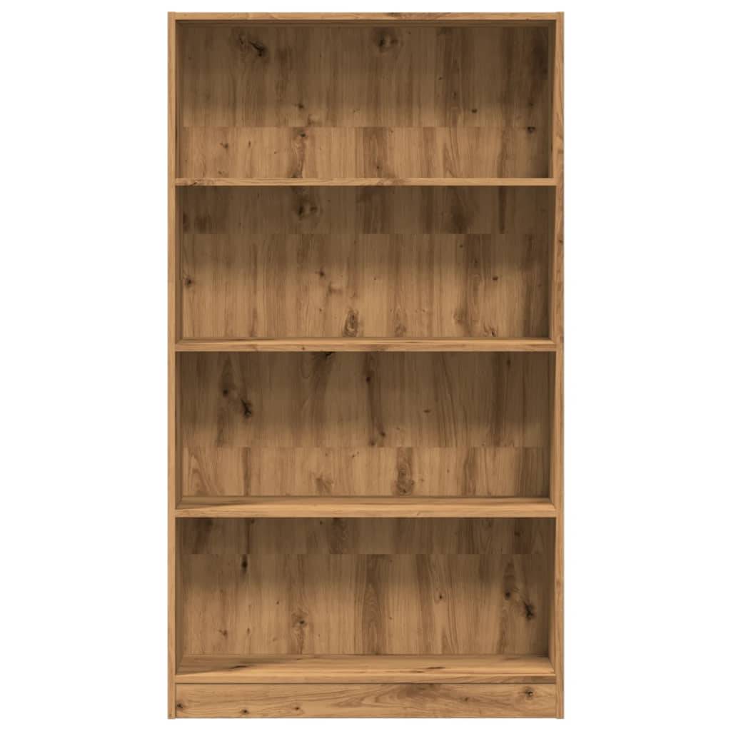 vidaXL Bücherregal Artisan-Eiche 80x24x143 cm Holzwerkstoff
