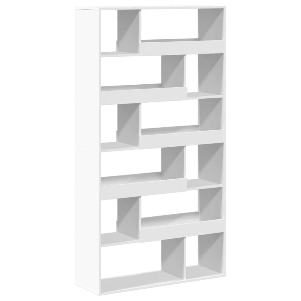 vidaXL Bücherregal Weiß 100x33x187,5 cm Holzwerkstoff