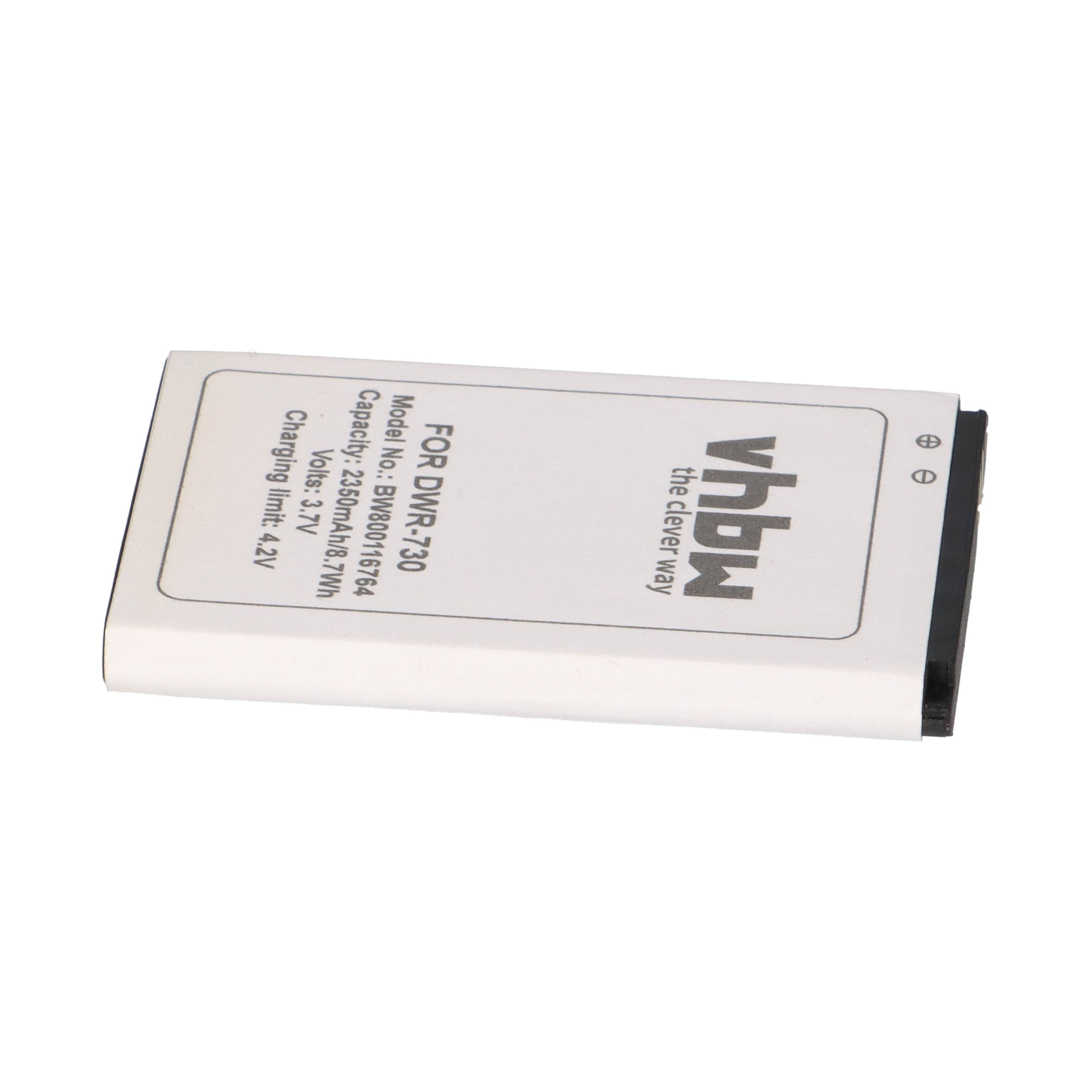 Router-Akku 3,7V 2350mAh Li-Ion passend für D-Link WiFi-Router