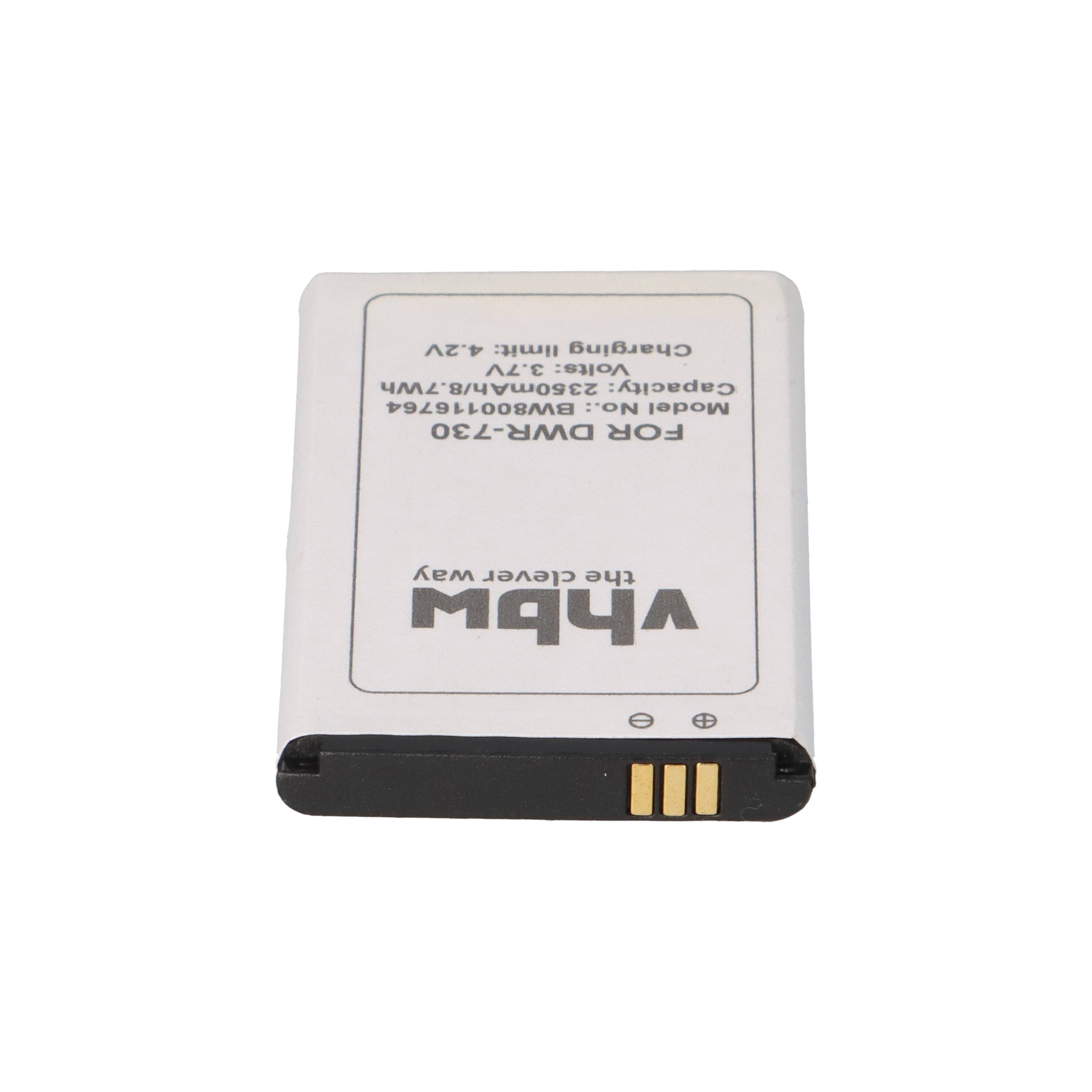 Router-Akku 3,7V 2350mAh Li-Ion passend für D-Link WiFi-Router
