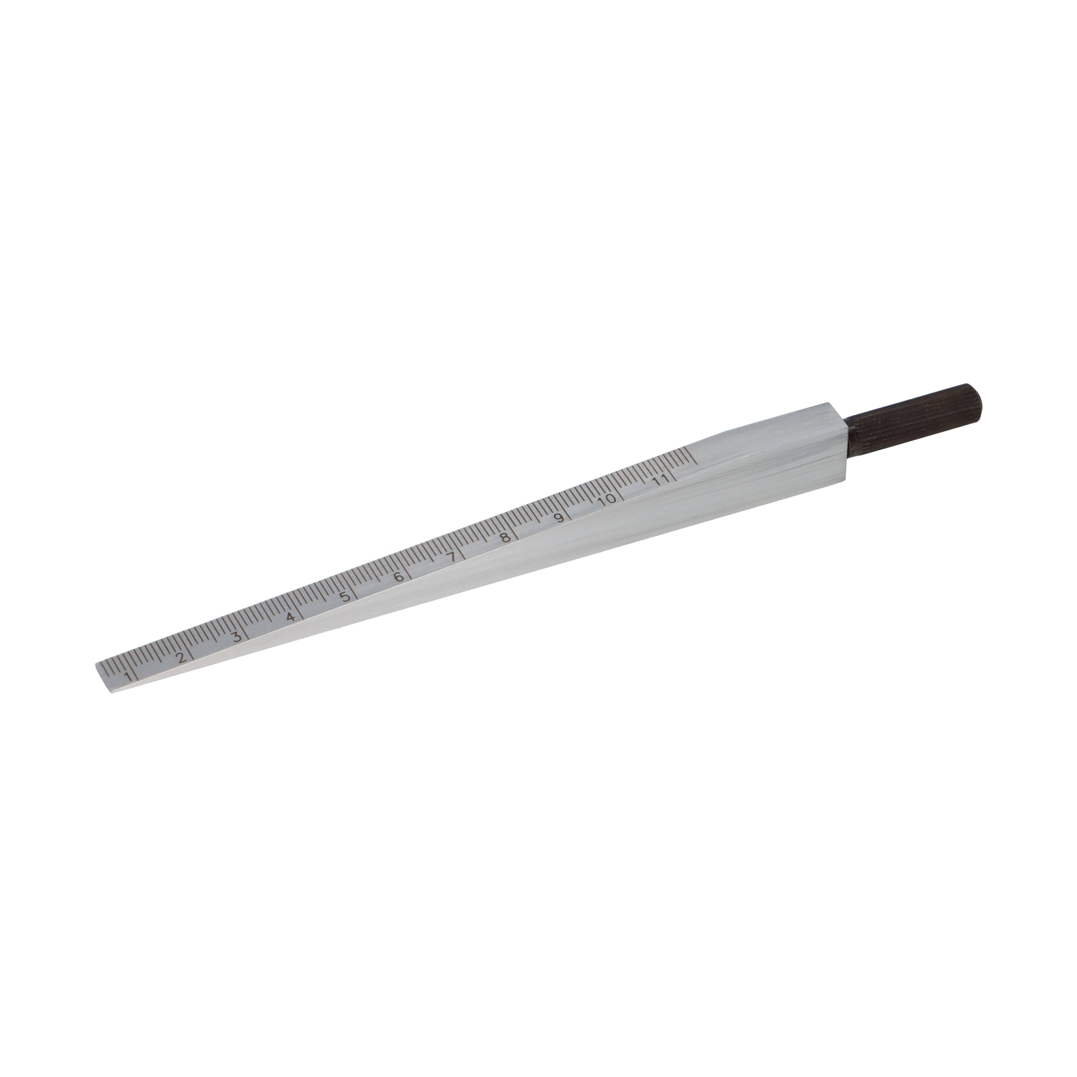 Benedict Messkeil 0,5–11 mm Stahl mattverchromt – 0,1-mm-Skala