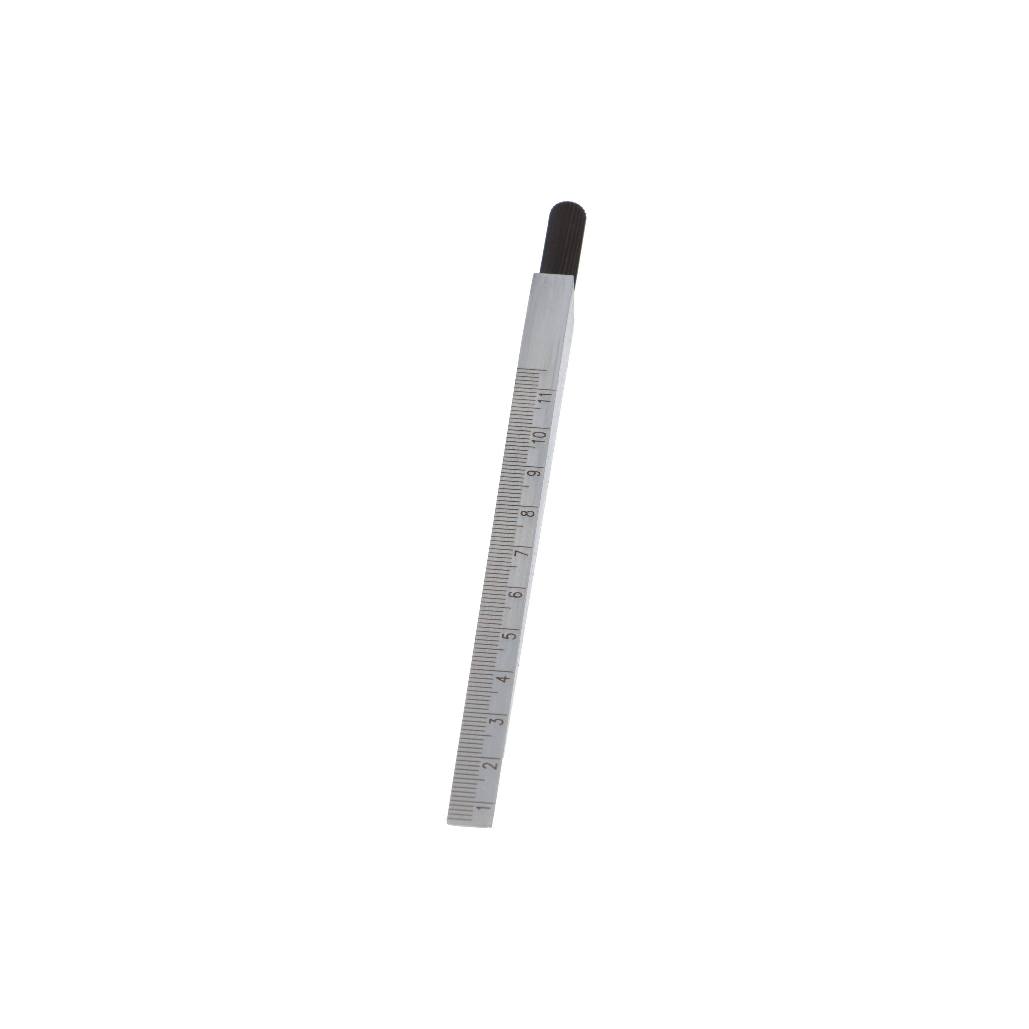 Benedict Messkeil 0,5–11 mm Stahl mattverchromt – 0,1-mm-Skala