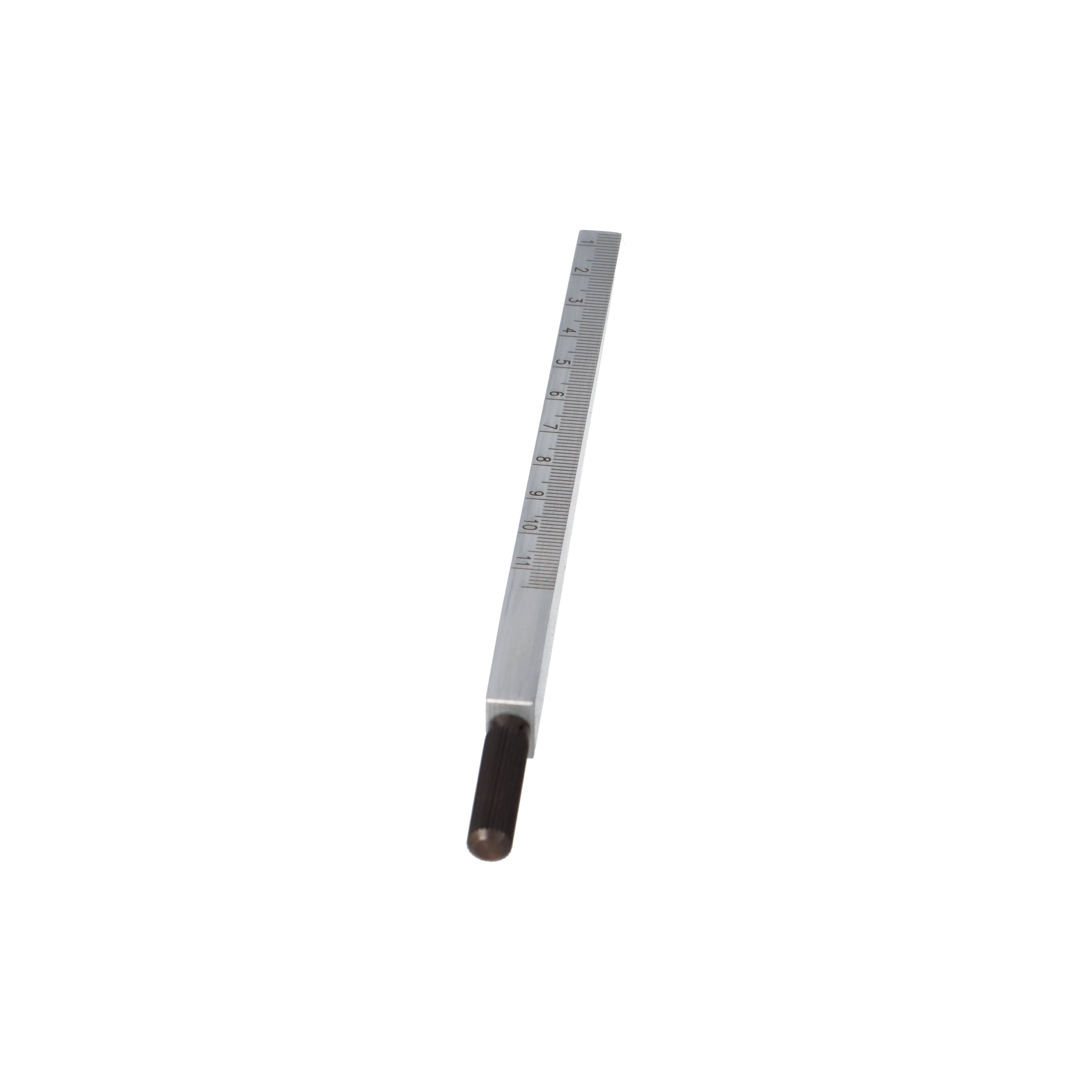 Benedict Messkeil 0,5–11 mm Stahl mattverchromt – 0,1-mm-Skala