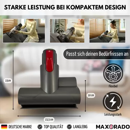 Mini Turbodüse für Dyson V7 V8 V11 V15 Turbinendüse Polsterdüse Milbenbürste Mini Turbodüse für Dyson V7 V8 V11 V15 Turbinendüse Polsterdüse Milbenbürste