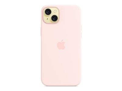 APPLE iPhone 15+ Sil Case Mgs Light Pink Telekommunikation, UCC & Wearables Smartphone Zubehör &