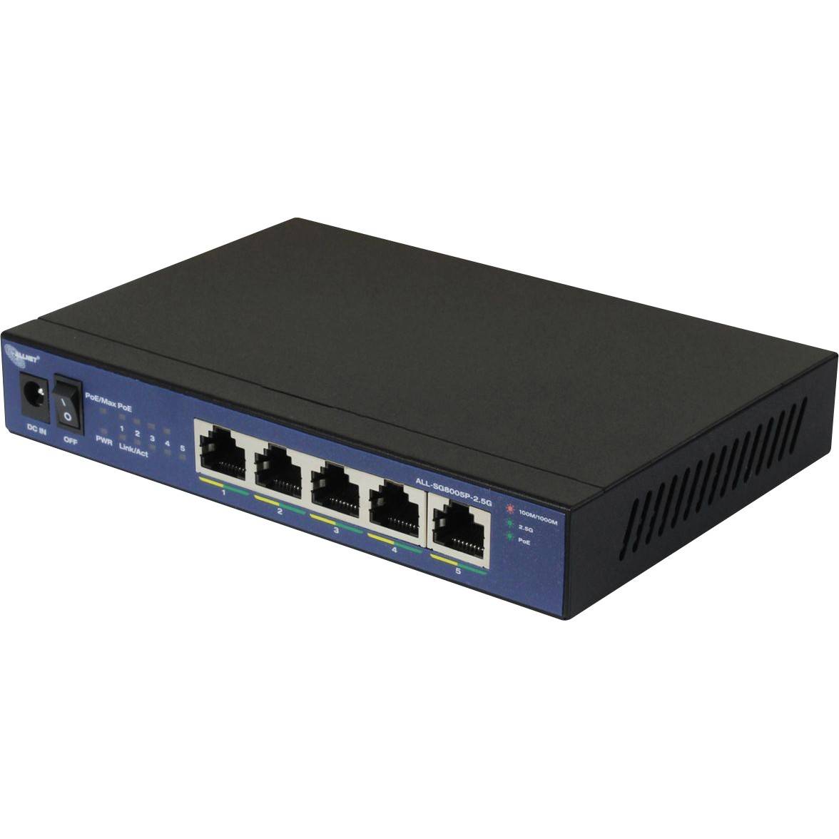 5P ALLNET ALL-SG8005P-2.5G POE Netzwerk-Infrastruktur Switches