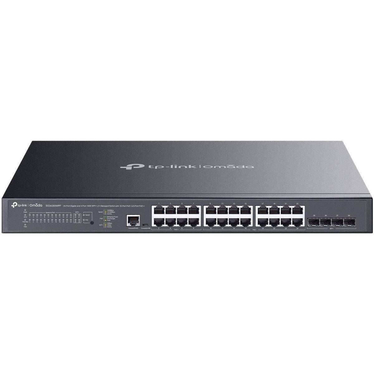 SG3428XMPP - , Omada verwalteter Switch L2+, PoE++, 500W
