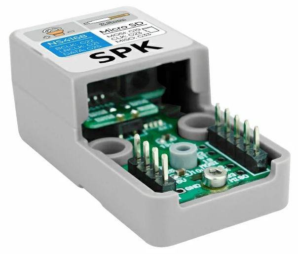 M5Stack Atomic SPK Base, NS4168, I2S Audio, MicroSD, 3,5mm Anschluss, Kompatibel mit ATOM Lite/S3