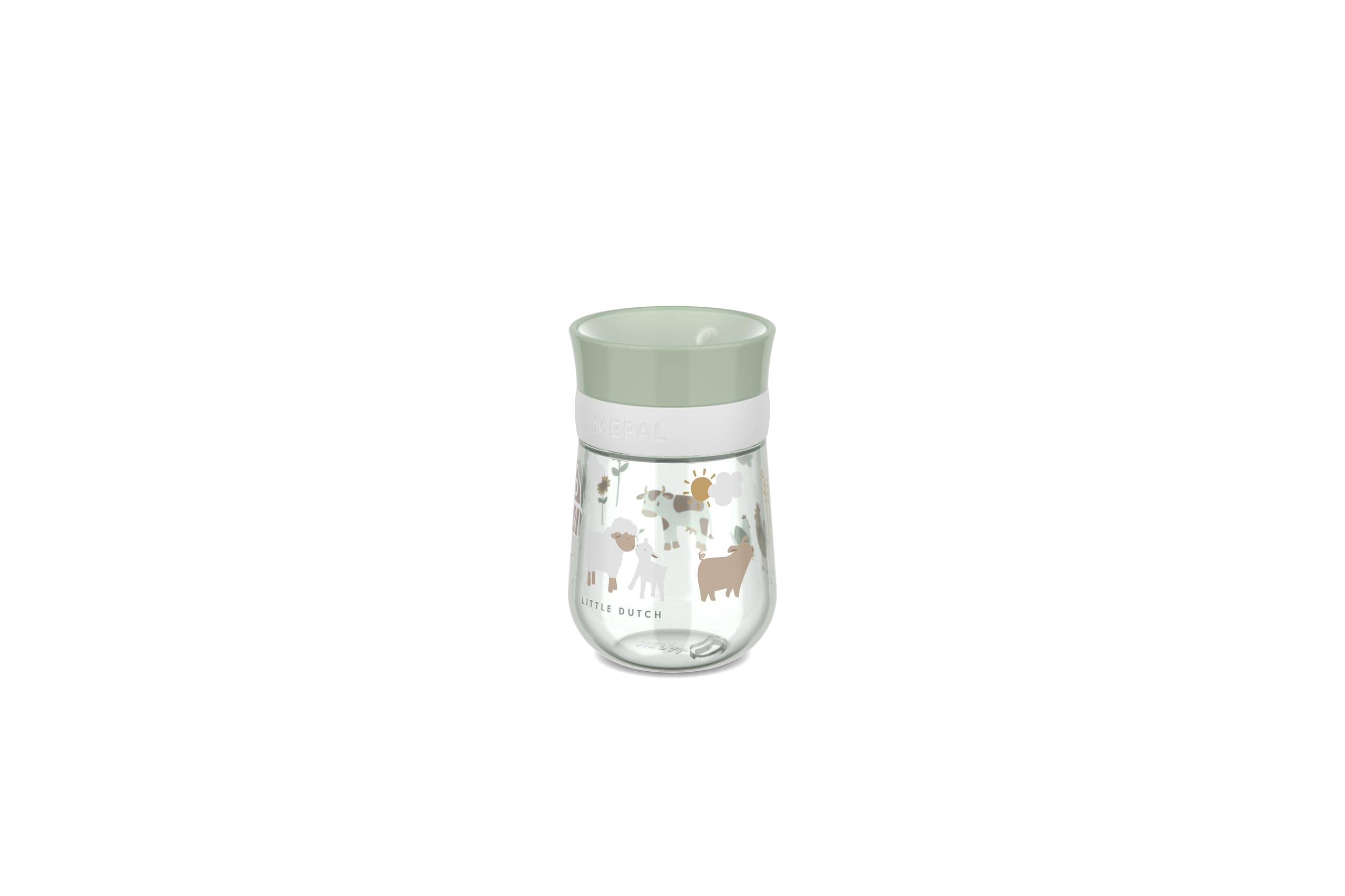 Mepal | Mio Set – 360° | Trinklernbecher ab 9 Monate | auslaufsicher | spülmaschinengeeignet & BPA frei | Little Farm