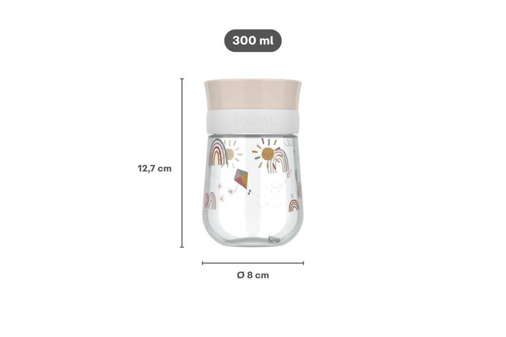 Mepal | Mio Set – 360° | Trinklernbecher ab 9 Monate | auslaufsicher | spülmaschinengeeignet & BPA frei | Little Farm