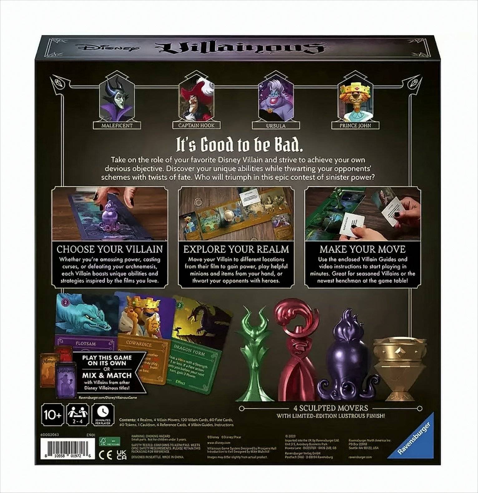 Disney Villainous - Introduction to Evil Englisch Neu & OVP