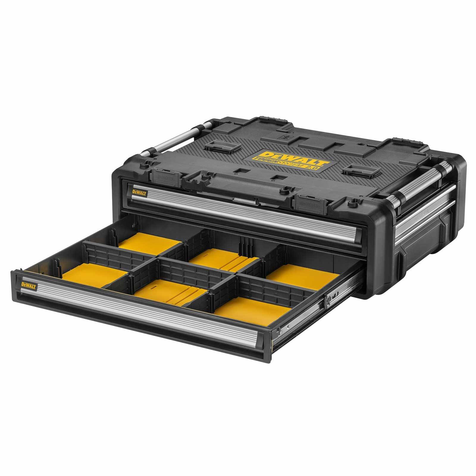 DeWALT Werkzeugbox ToughSystem DXL mit 2 Schubladen DWST08520-1
