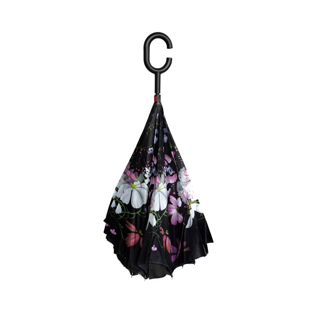 Auto Reserve Stockschirm mit Motiven 190T Pongee mit c-förmigen Plastikgriff Motiv 7