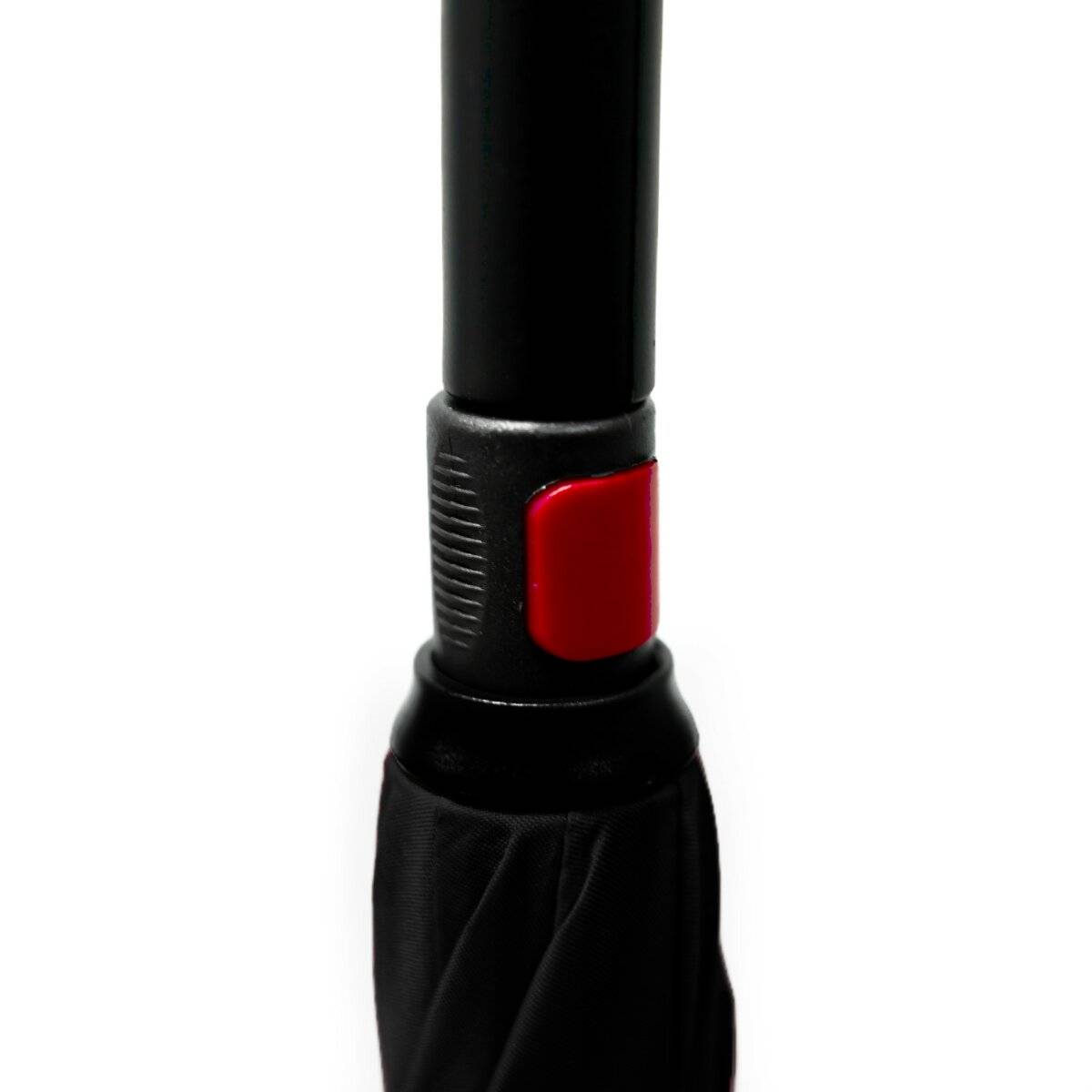 Auto Reserve Stockschirm einfarbiges Regenschirm mit c-förmigen Plastikgriff Blau