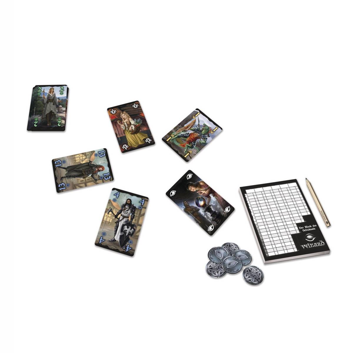 Amigo Wizard Das Schwarze Auge (DE) - Kartenspiel (+)