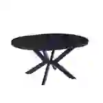 ESSGRUPPE RUND AVENTURA - Ausführung: ARIA Samt Altrosa, Menge: 6 Stühle ESSGRUPPE RUND AVENTURA - Ausführung: ARIA Samt Altrosa, Menge: 6 Stühle