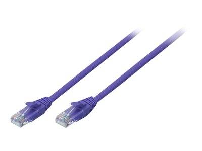 LINDY Patchkabel Cat6 U/UTP violett 1.00m Kabel RJ45 Cat.6
