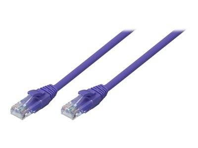LINDY Patchkabel Cat6 U/UTP violett 5.00m Kabel RJ45 Cat.6