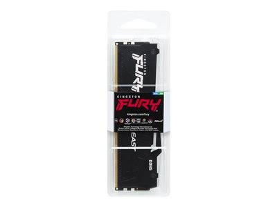 DDR5 32GB PC 5200 CL40 Kingston FURY Beast RGB retail Multimedia-Technik Speichermodule