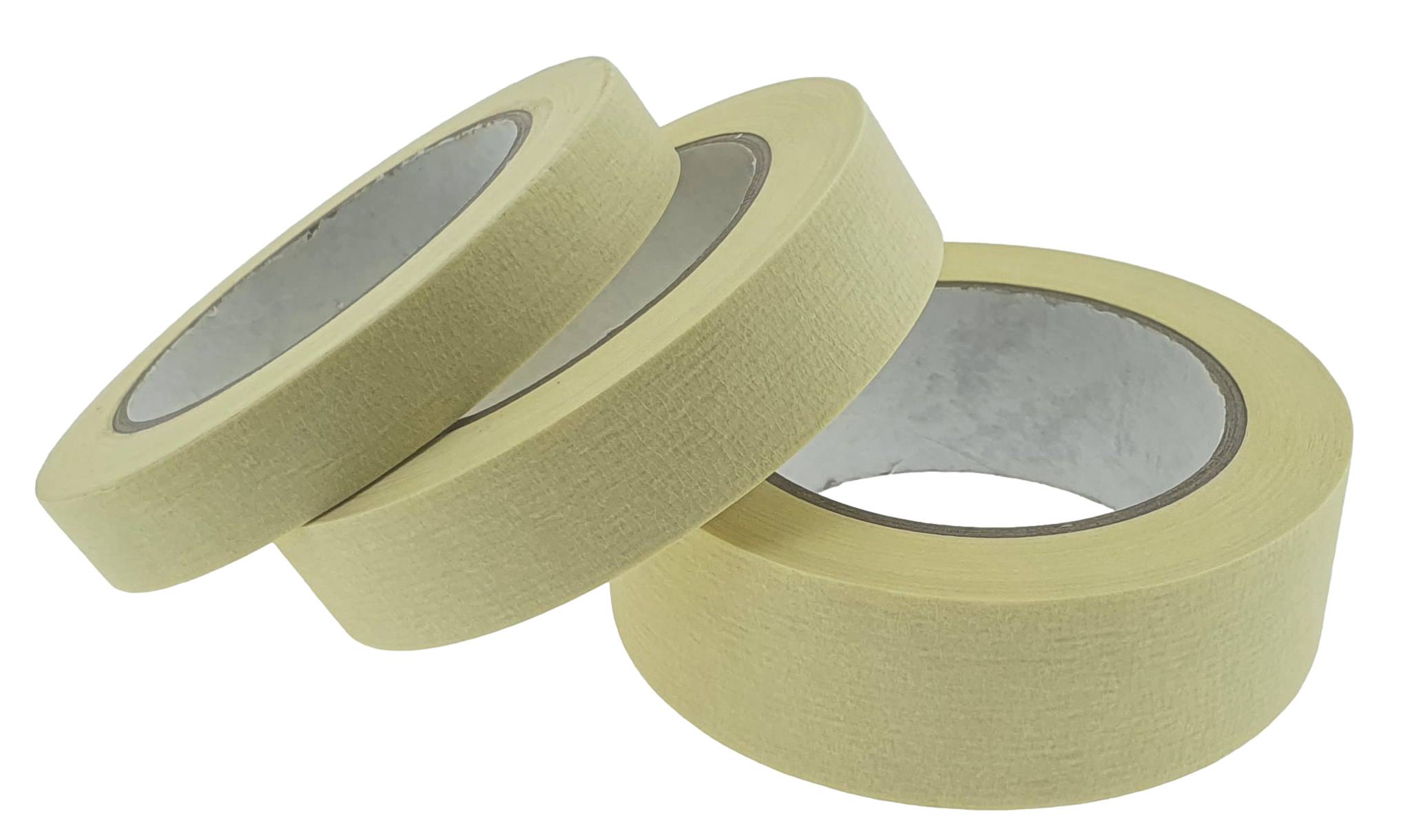 Flachkreppband Set 18-24-36mm x 40m